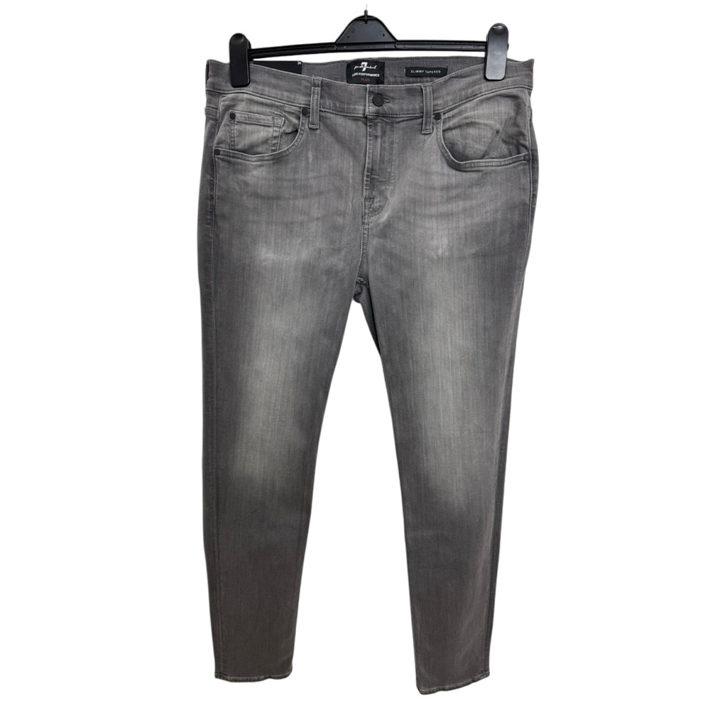 7 For All Mankind Gray Ankle Jeans Size 34/32 *529